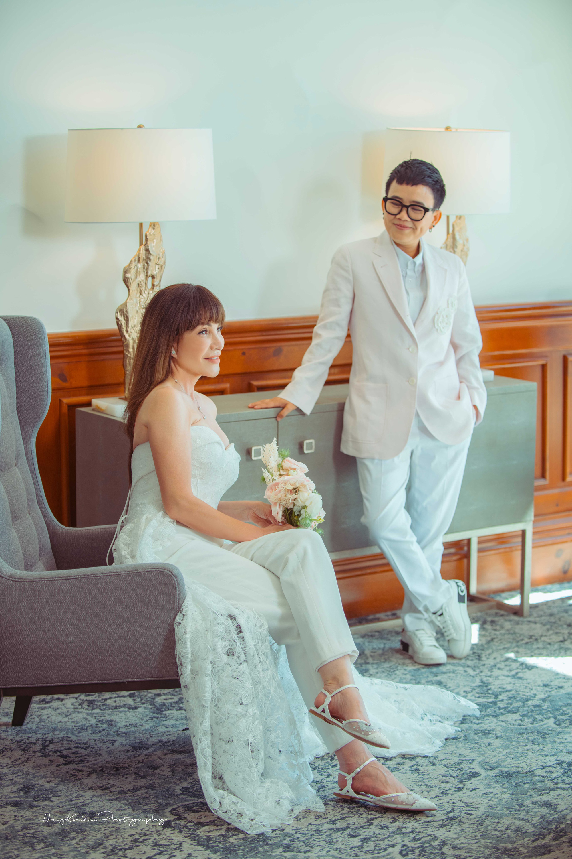 Những cô dâu, chú rễ mới trong đám cưới đình đám của showbiz Việt - Ảnh 5.