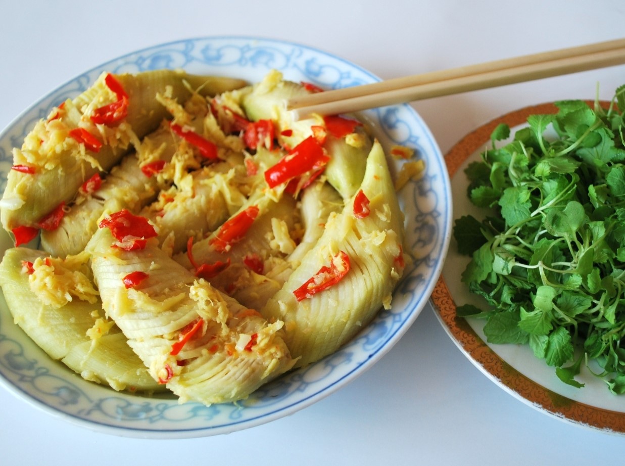 CUỘC THI VIẾT "HƯƠNG VỊ TẾT": Ngày xuân nhớ chuối chần mẹ muối