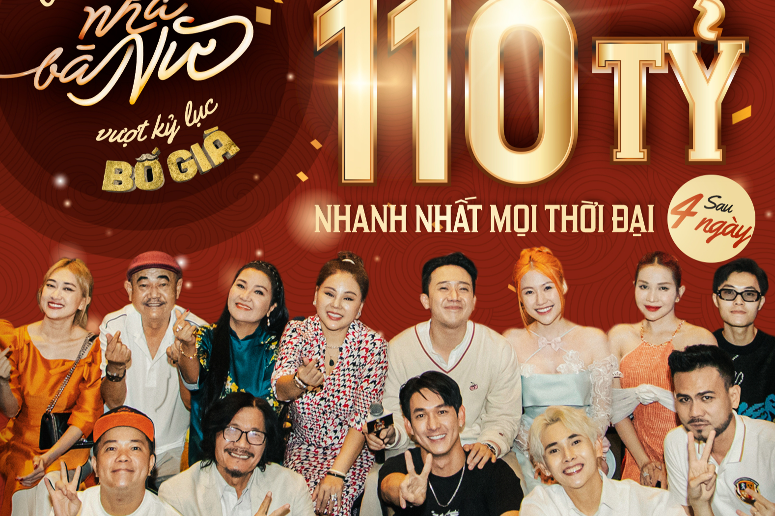“Nhà bà Nữ” của Trấn Thành đạt mốc 110 tỉ đồng sau 4 ngày chiếu