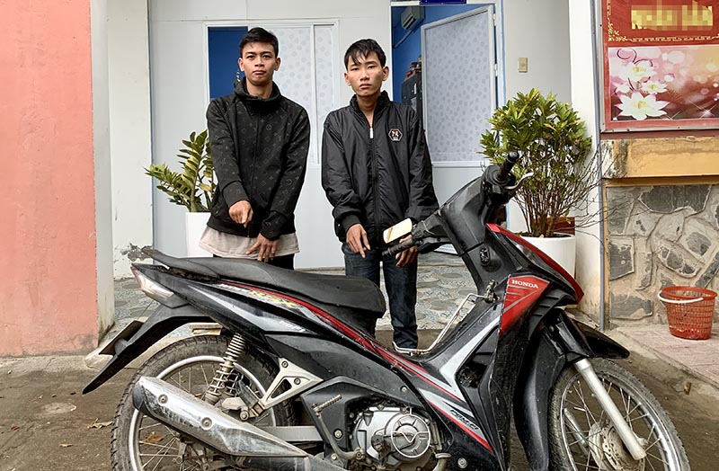 Bắt 2 đối tượng trộm xe máy khắp miền Trung – Tây Nguyên, Đông Nam Bộ