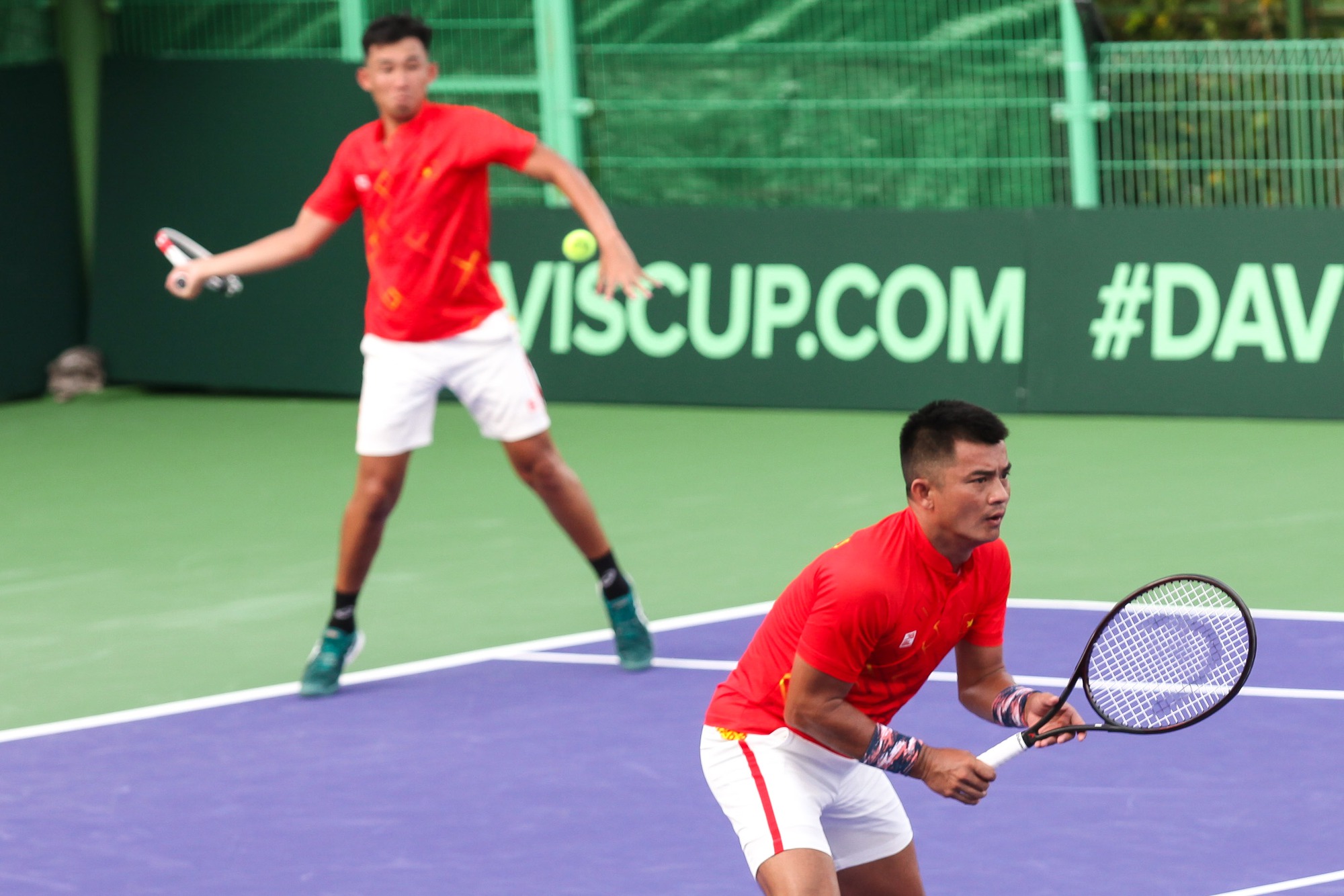 Đại chiến quần vợt Việt Nam - Indonesia tại Davis Cup