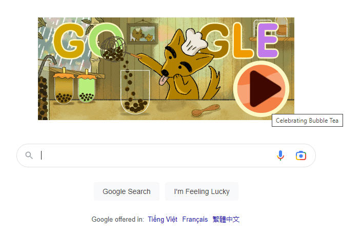 Tr&agrave; sữa tr&acirc;n ch&acirc;u được Google t&ocirc;n vinh - Ảnh 1.