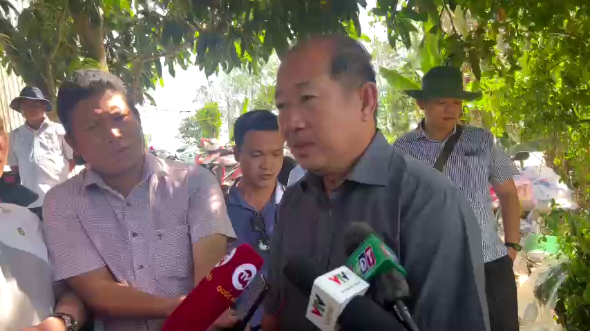 Lãnh đạo tỉnh Đồng Tháp xúc động nói về việc cứu bé trai lọt vào trụ bê-tông