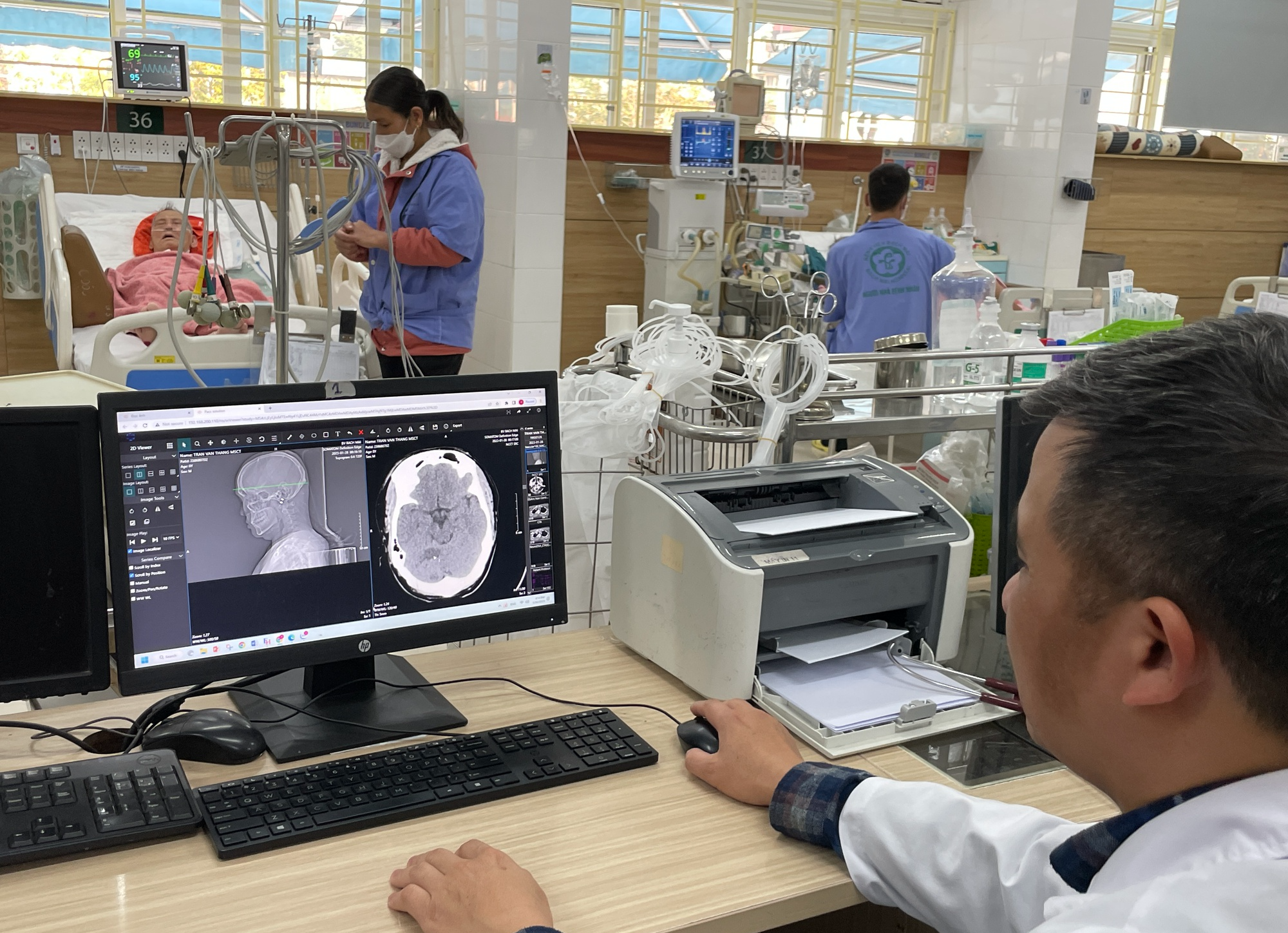 Nam thanh niên tổn thương não, suy thận cấp sau khi uống rượu
