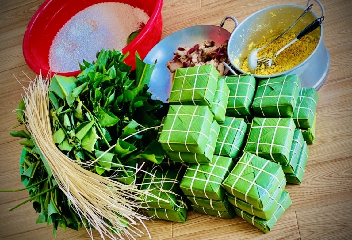 CUỘC THI VIẾT “HƯƠNG VỊ TẾT”: Nhớ hoài bánh chưng của má