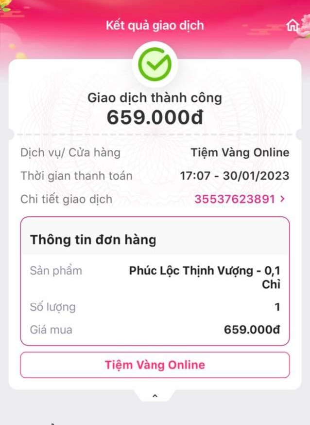 Ng&acirc;n h&agrave;ng, v&iacute; điện tử tham gia cuộc đua b&aacute;n v&agrave;ng ng&agrave;y Thần T&agrave;i - Ảnh 1.