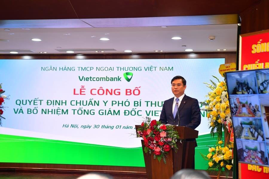 Vietcombank có tổng giám đốc mới
