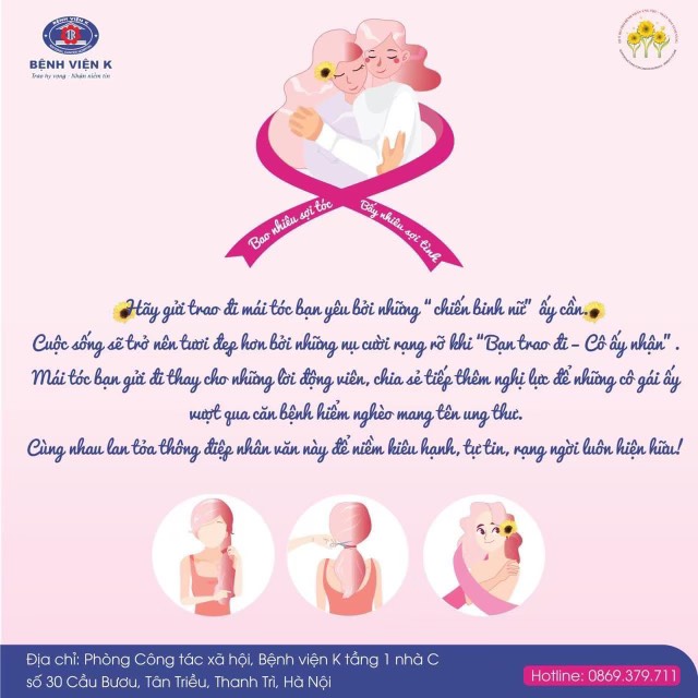 Ca sĩ Tr&uacute;c Nh&acirc;n k&ecirc;u gọi kh&aacute;n giả tặng t&oacute;c cho bệnh nh&acirc;n ung thư - Ảnh 4.