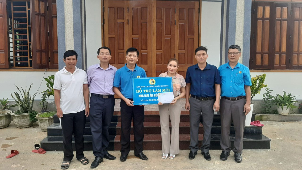 Hỗ trợ đoàn viên an cư