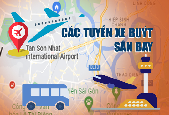 [Infographic] Đón xe buýt tại sân bay Tân Sơn Nhất như thế nào?