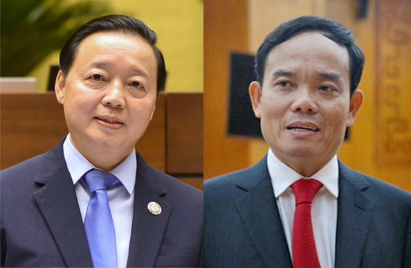Trình phê chuẩn bổ nhiệm hai ông Trần Hồng Hà và Trần Lưu Quang làm Phó Thủ tướng