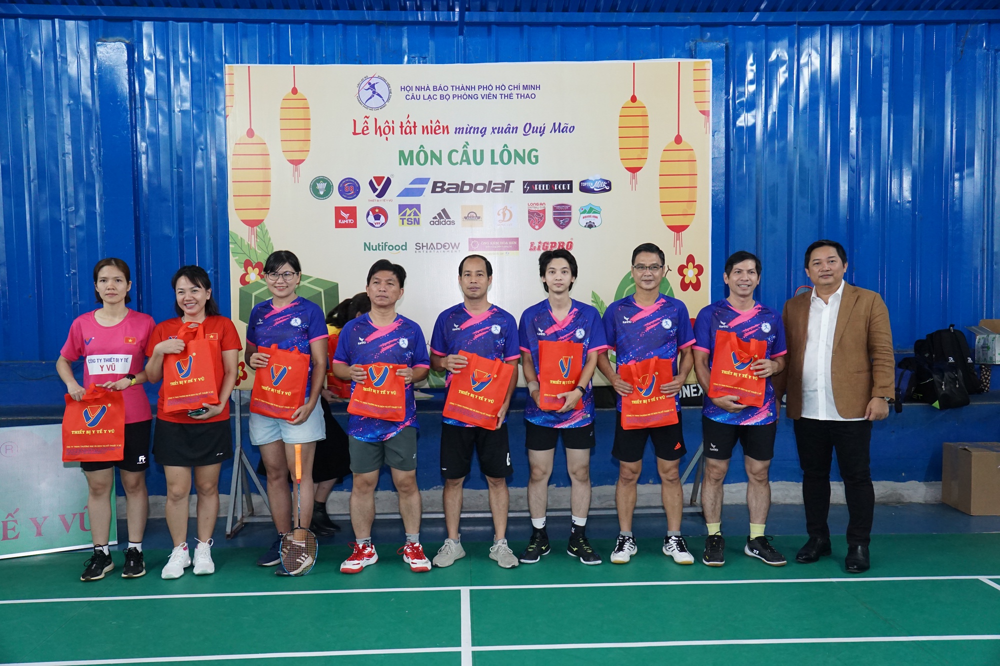 Hội thao mừng xuân Quý Mão CLB Phóng viên thể thao TP HCM - Ảnh 2.