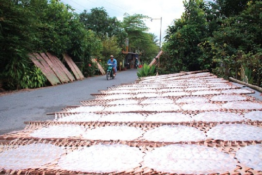 Gần Tết, bánh tráng miền Tây đắt như tôm tươi - Ảnh 14.
