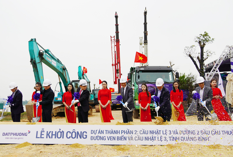 Khởi công dự án cầu và đường 1.300 tỉ đồng ở Quảng Bình