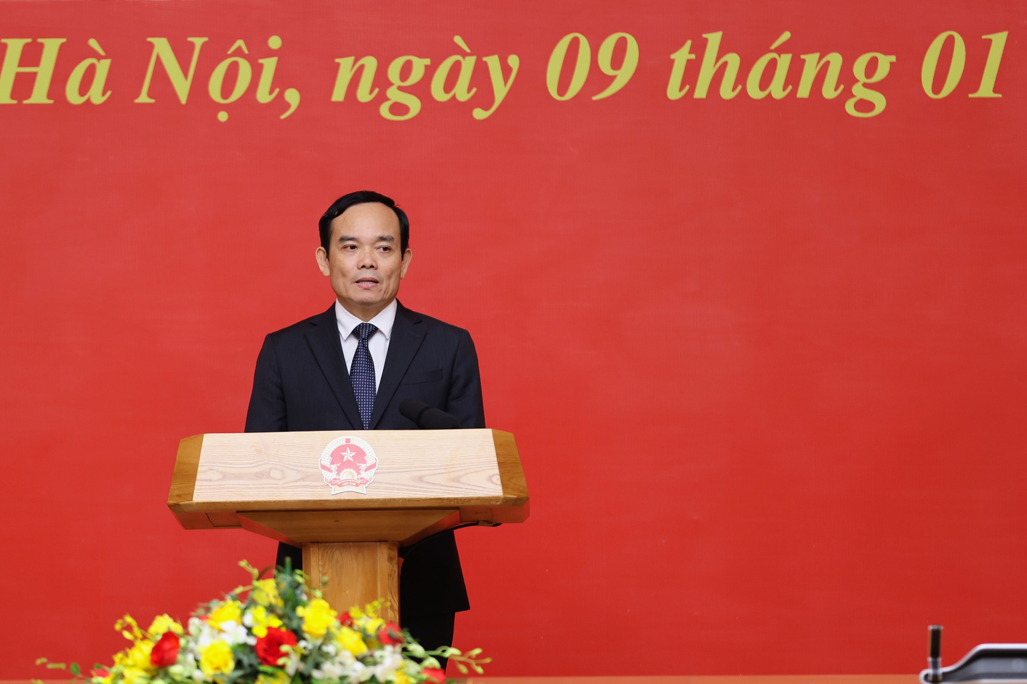 C&ocirc;ng bố quyết định bổ nhiệm Ph&oacute; Thủ tướng đối với &ocirc;ng Trần Lưu Quang v&agrave; &ocirc;ng Trần Hồng H&agrave;  - Ảnh 4.