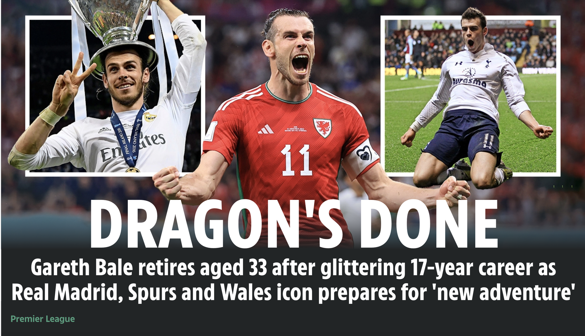 Gareth Bale tuy&ecirc;n bố giải nghệ, Xứ Wales tiếc nhớ thủ lĩnh si&ecirc;u sao - Ảnh 11.