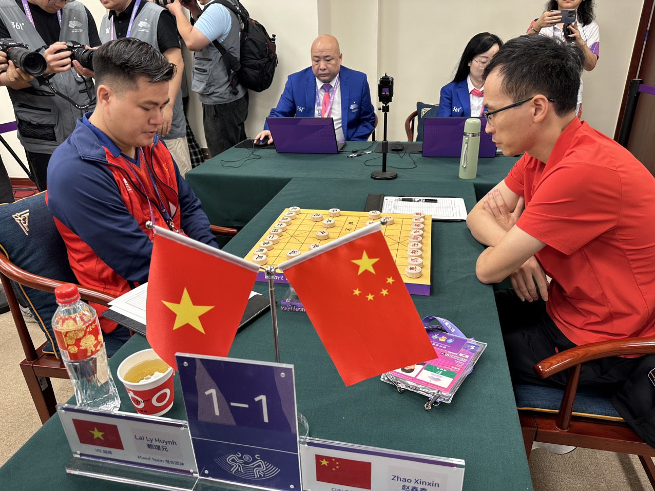 ASIAD 19 ng&agrave;y 1-10: Tuyển cờ tướng gi&agrave;nh HCB đồng đội nam nữ - Ảnh 9.