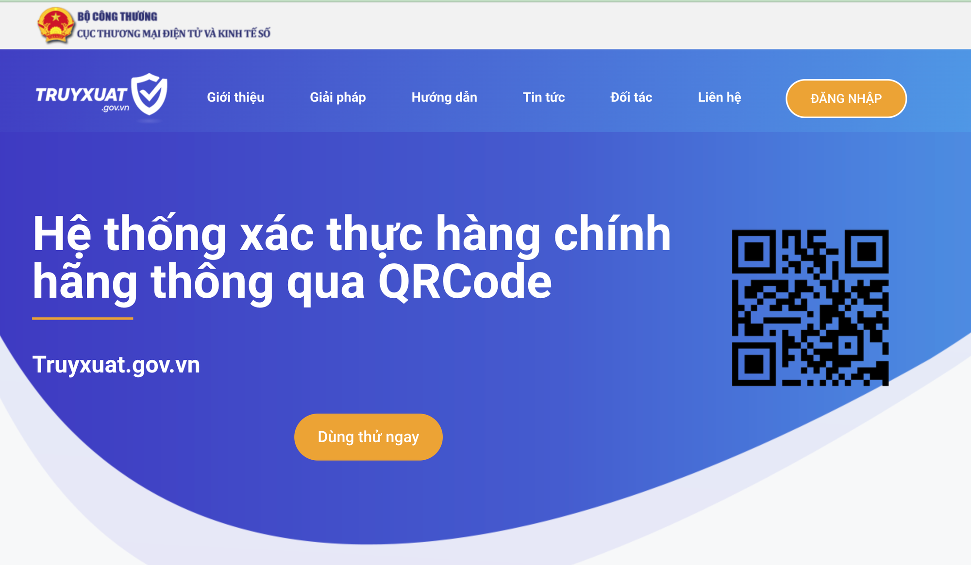 Công cụ truy xuất nguồn gốc hàng chính hãng