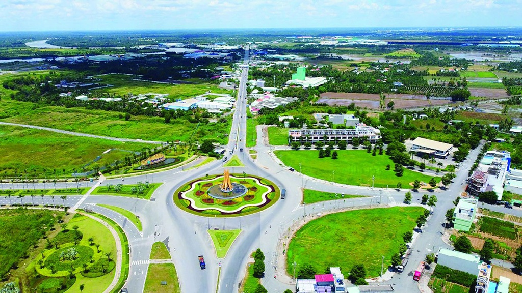Hiệu quả về phát triển đô thị ở Long An - Ảnh 1.