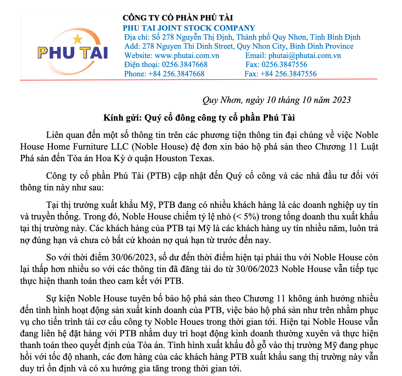 Một doanh nghiệp gỗ lên tiếng về đối tác xuất khẩu tại Mỹ xin bảo hộ phá sản - Ảnh 1.