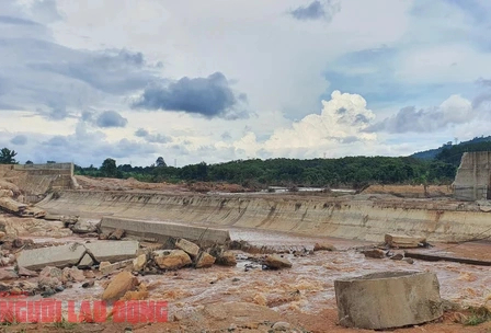 Chủ đầu tư báo cáo sự cố vỡ tường tại Thủy điện Ia Glae 2