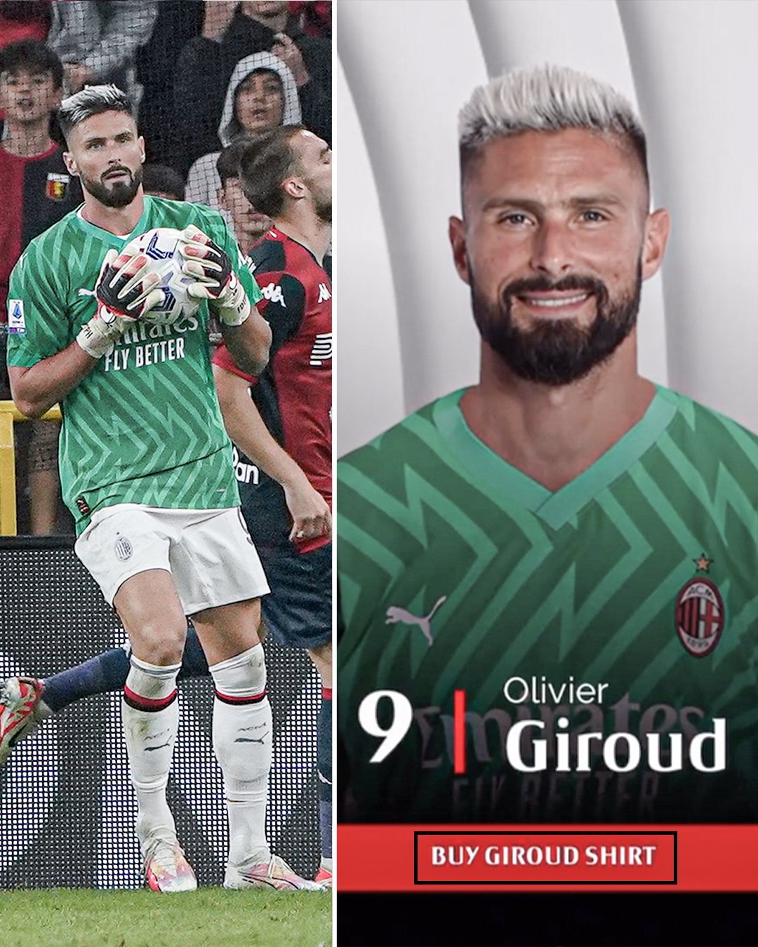 Giroud v&agrave; những &ldquo;thủ m&ocirc;n bất đắc dĩ&rdquo; đ&aacute;ng nhớ - Ảnh 1.