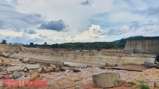 Không tuân thủ biện pháp thi công, thủy điện Ia Glae 2 bị vỡ
