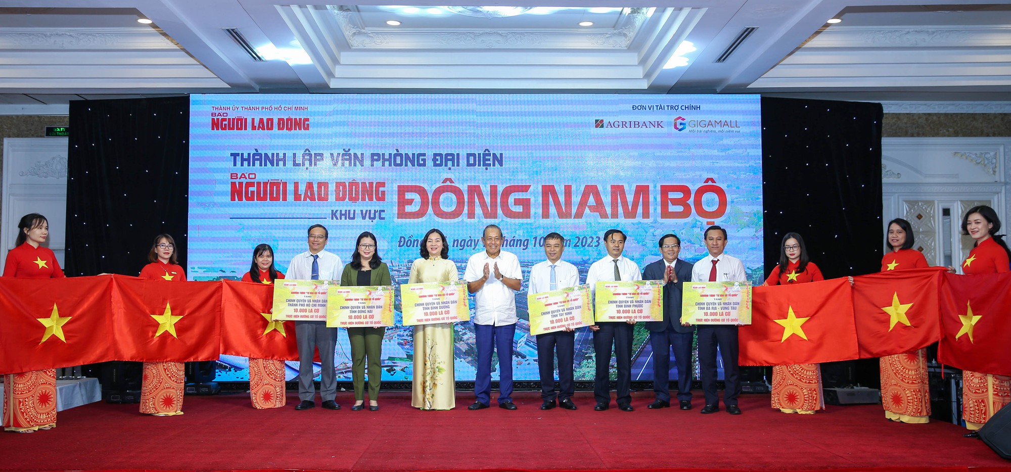 B&Aacute;O NGƯỜI LAO ĐỘNG TH&Agrave;NH LẬP VĂN PH&Ograve;NG ĐẠI DIỆN KHU VỰC Đ&Ocirc;NG NAM BỘ: Đ&oacute;ng g&oacute;p v&agrave;o sự ph&aacute;t triển to&agrave;n v&ugrave;ng Đ&ocirc;ng Nam Bộ - Ảnh 1.