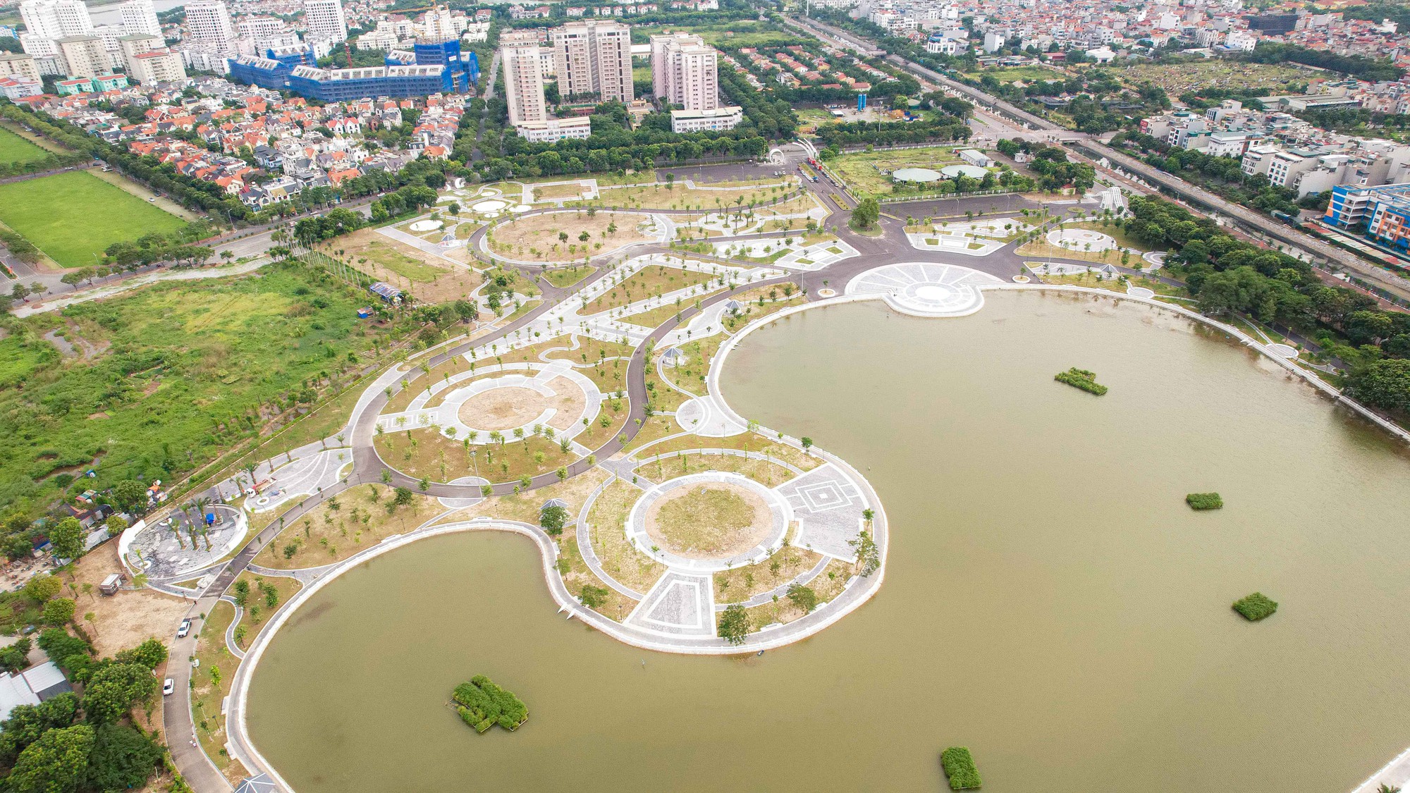 Hà Nội có thêm công viên rộng 157.000 m2, đầu tư gần 100 tỉ đồng - Ảnh 3.