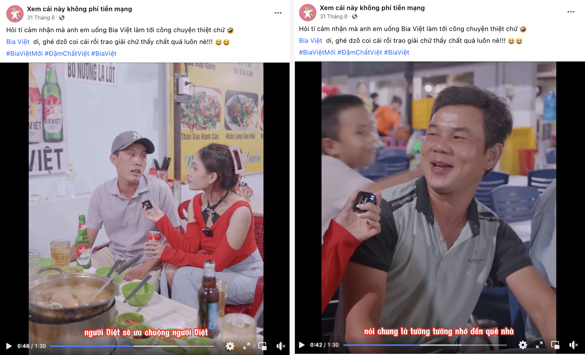 Bia Việt &ldquo;tung ho&agrave;nh&rdquo; mạng x&atilde; hội nhờ quảng c&aacute;o từ cảm nhận người d&ugrave;ng - Ảnh 5.