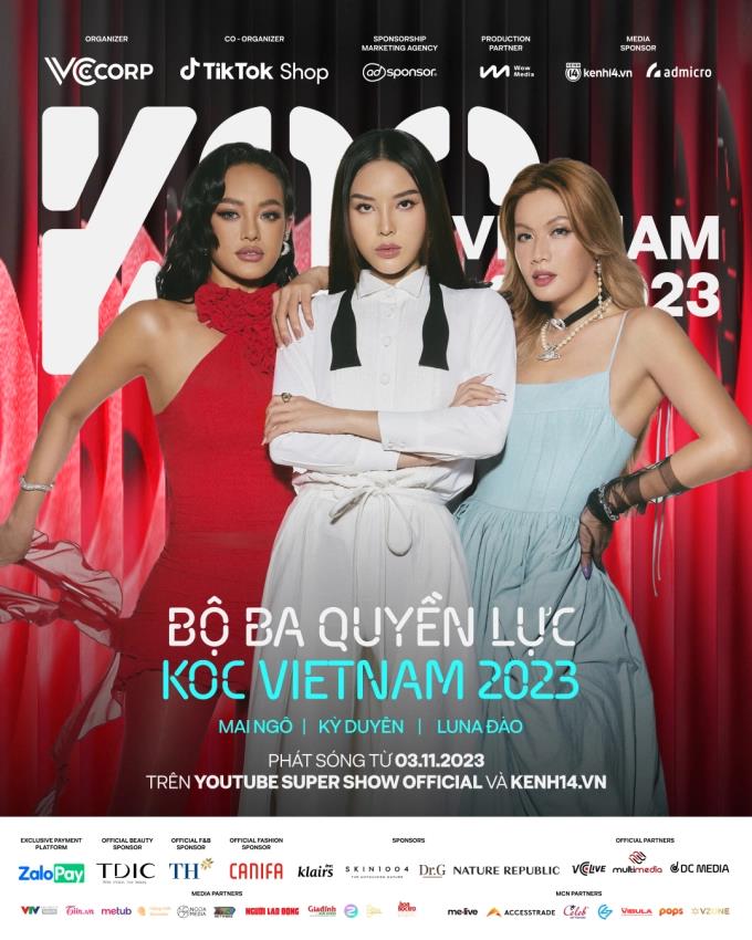 Bộ 3 quyền lực KOC VIETNAM 2023 đã chính thức được hé lộ.