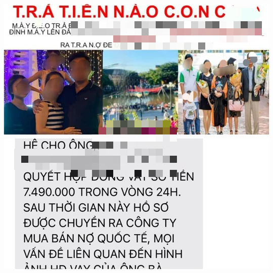 Đòi nợ kiểu “khủng bố” tái diễn - Ảnh 1.