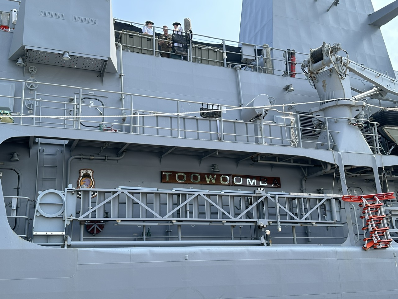 T&agrave;u Hải qu&acirc;n Ho&agrave;ng gia &Uacute;c HMAS TOOWOOMBA trở lại TP HCM - Ảnh 15.