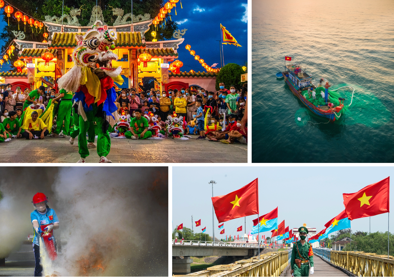 Cờ Tổ quốc thiêng liêng trong trái tim người Việt
