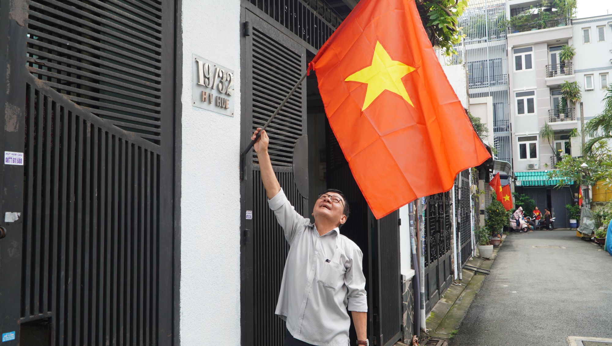 Đường v&agrave;o 10 di t&iacute;ch lịch sử v&agrave; địa chỉ đỏ của quận Ph&uacute; Nhuận sẽ rợp b&oacute;ng cờ Tổ quốc - Ảnh 8.