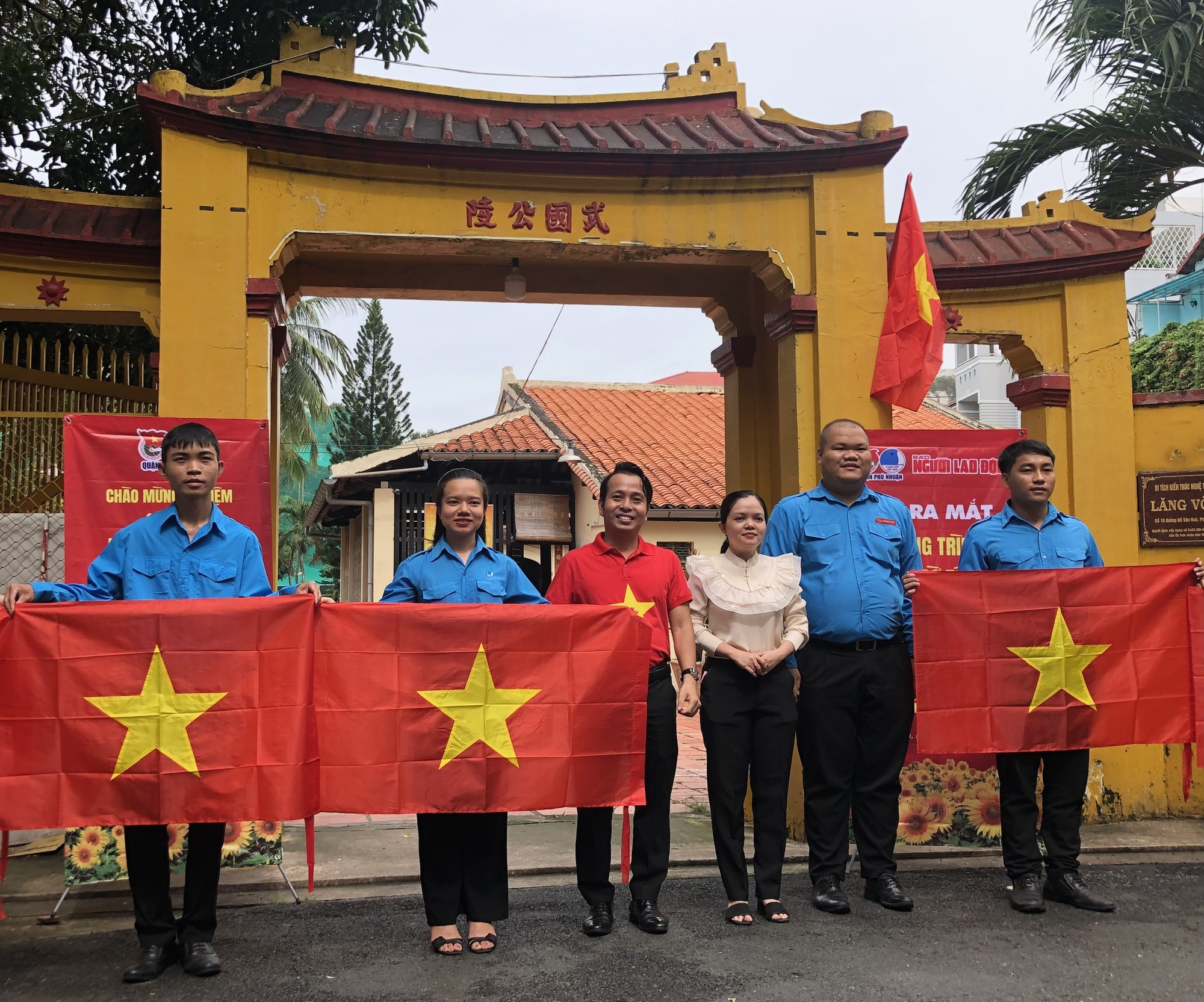 Đường vào 10 di tích lịch sử và địa chỉ đỏ của quận Phú Nhuận sẽ rợp bóng cờ Tổ quốc
