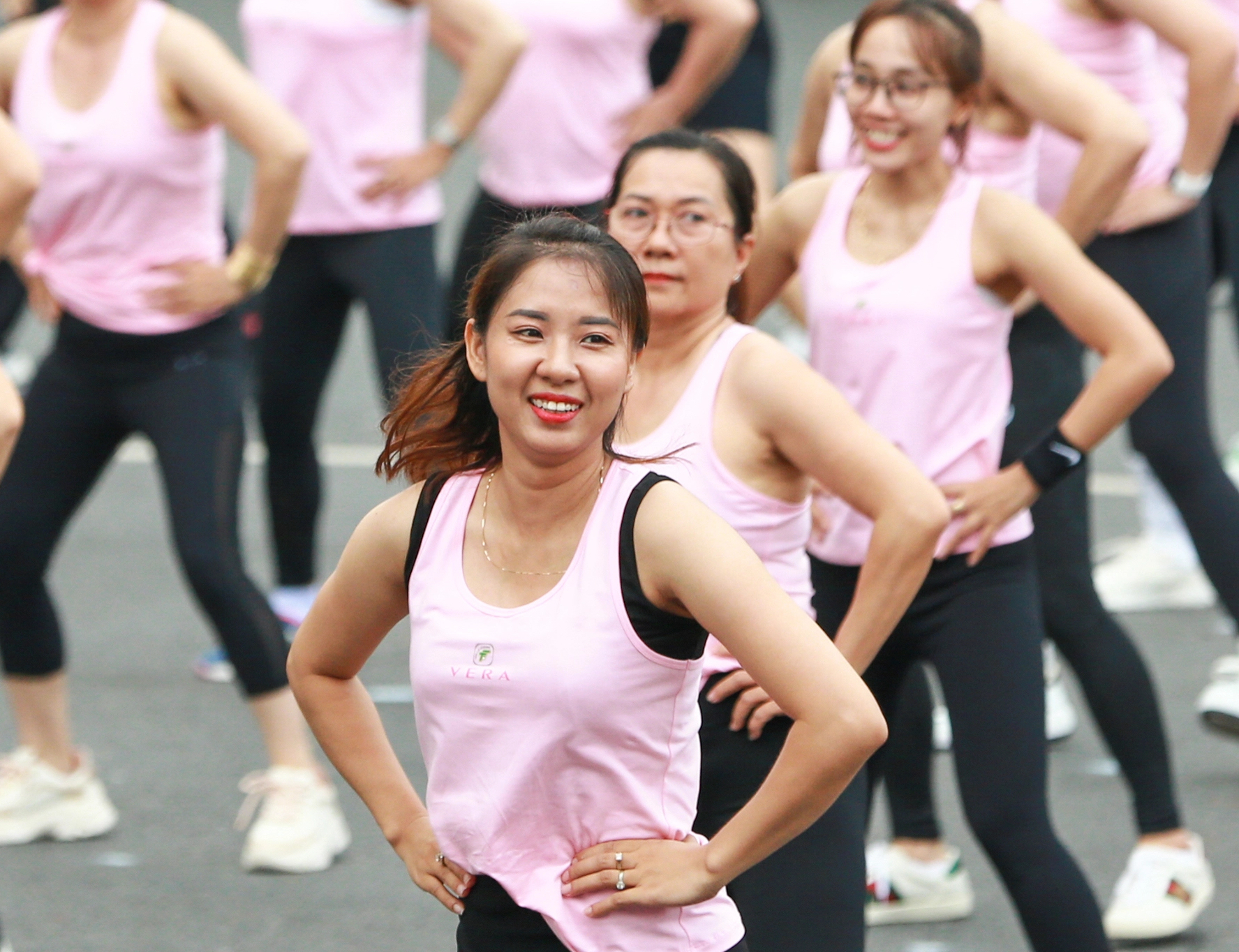 TP HCM: đồng diễn Aerobic quy mô lớn chào mừng ngày Phụ nữ Việt Nam