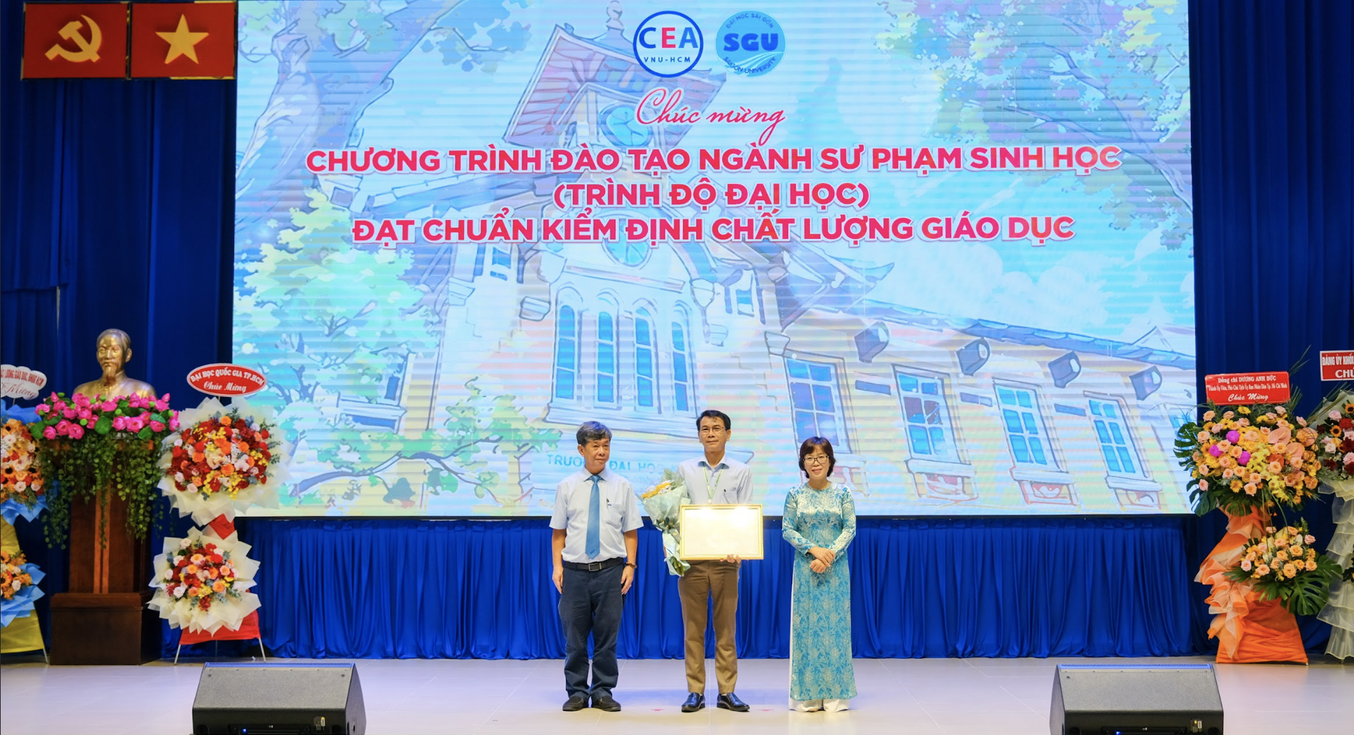 Trường Đại học Sài Gòn có thêm 12 chương trình đào tạo đạt chuẩn kiểm định chất lượng giáo dục