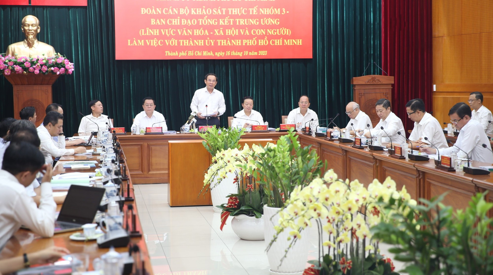 Bí thư Nguyễn Văn Nên: “Khai thác các nguồn lực văn hóa tinh thần để tạo thành sức mạnh nội sinh”