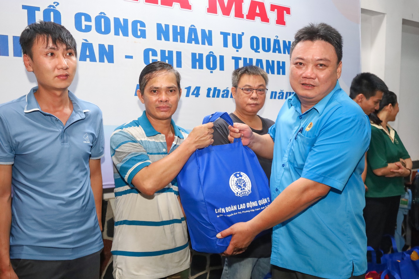 LĐLĐ quận 12, TP HCM thành lập 24 tổ công nhân tự quản