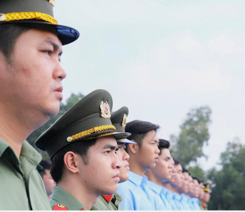 Mãn nhãn trước kỹ năng của lực lượng Cảnh vệ miền Nam