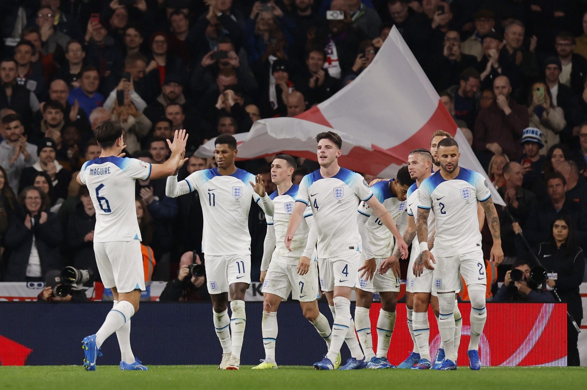 Ngược dòng hạ nhà vô địch châu Âu, tuyển Anh giành "vé vàng" EURO 2024