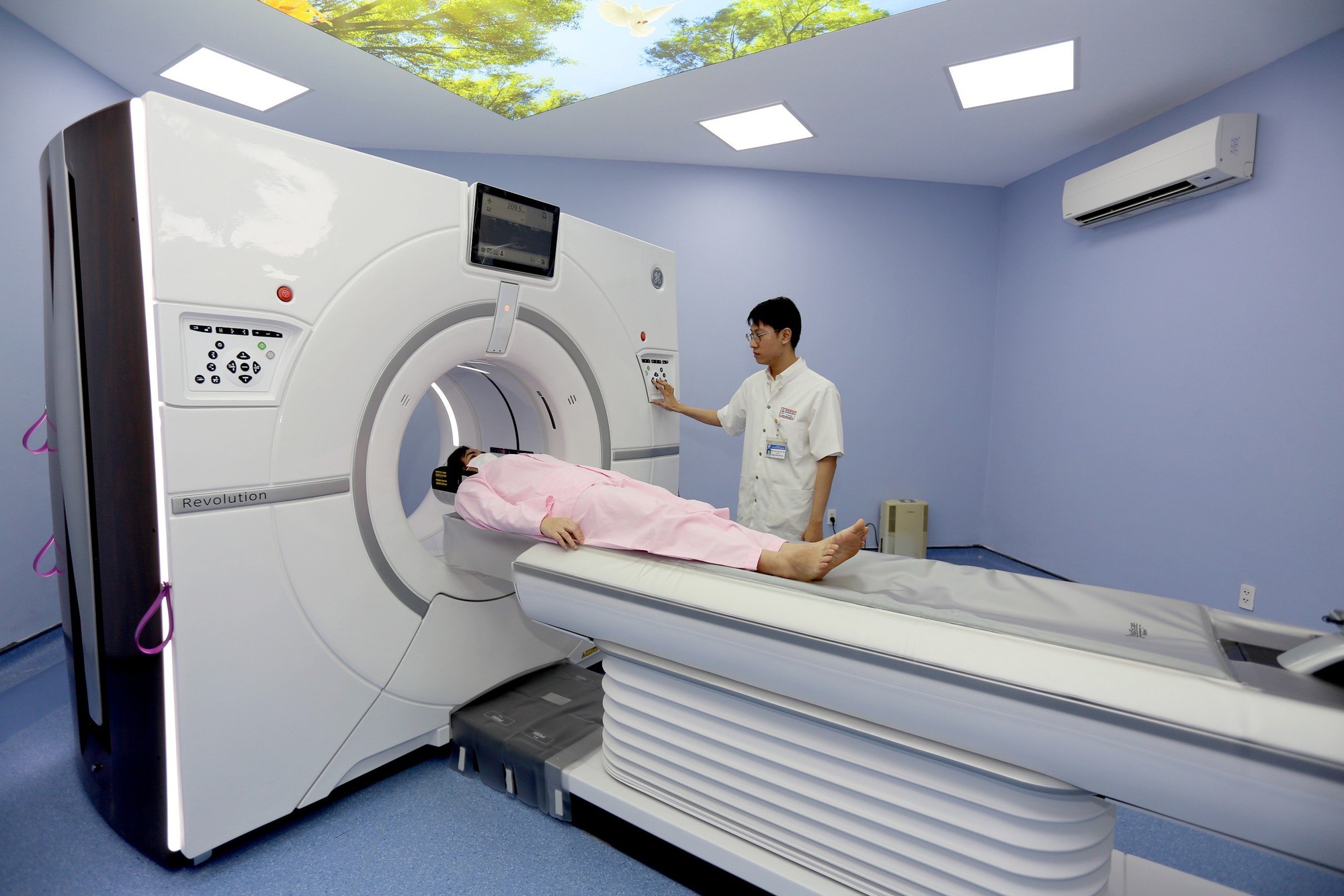 Bệnh viện Trung ương Huế có máy chụp cắt lớp vi tính phổ 512 lát cắt