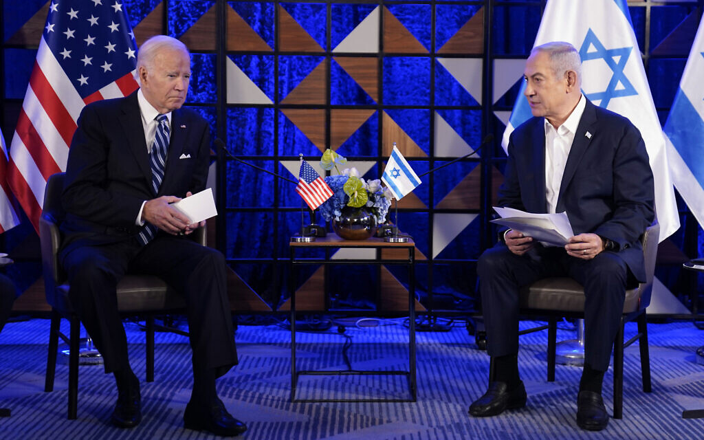Tổng thống Joe Biden: Vụ nổ bệnh viện c&oacute; vẻ do nh&oacute;m kh&aacute;c thực hiện - Ảnh 1.