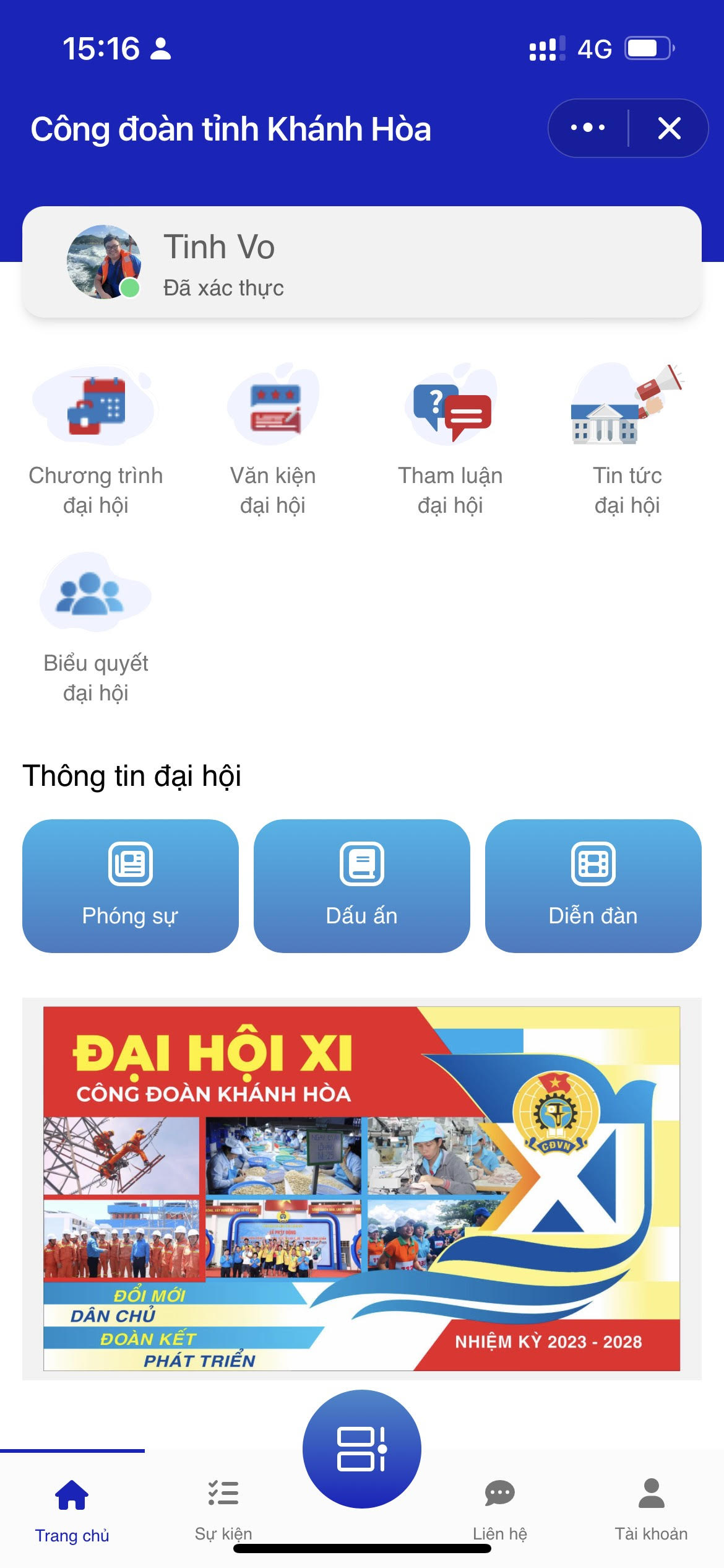 Đại hội XI Công đoàn Khánh Hoà: Ứng dụng công nghệ số vào công tác đại hội - Ảnh 4.
