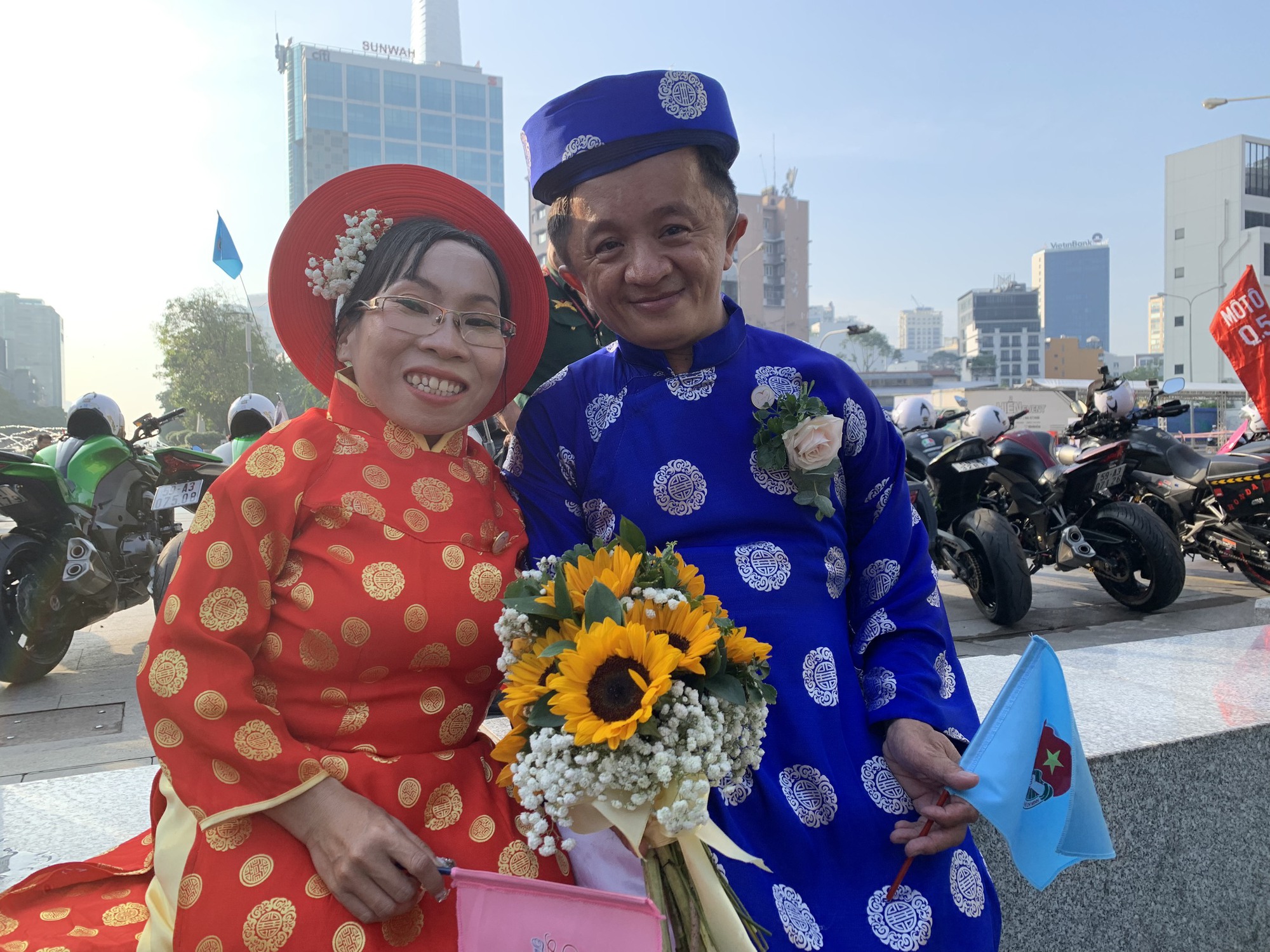 Những hình ảnh ấm áp trong lễ cưới tập thể của 82 đôi công nhân khó khăn - Ảnh 6.