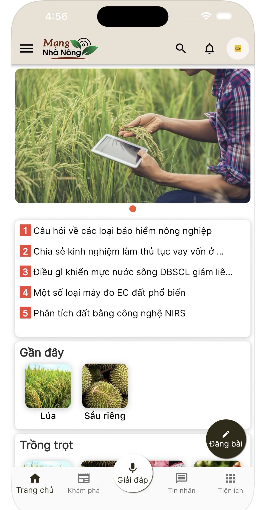 Ra mắt nền tảng Mạng nh&agrave; n&ocirc;ng - Ảnh 3.