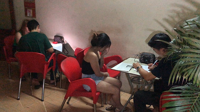 Triệt phá nhiều ổ mại dâm trên “phố đèn đỏ” ở TP Quy Nhơn