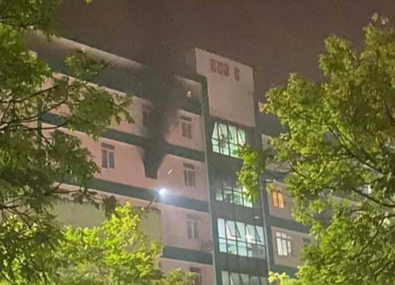 Cháy tại một bệnh viện đa khoa, sơ tán bệnh nhân