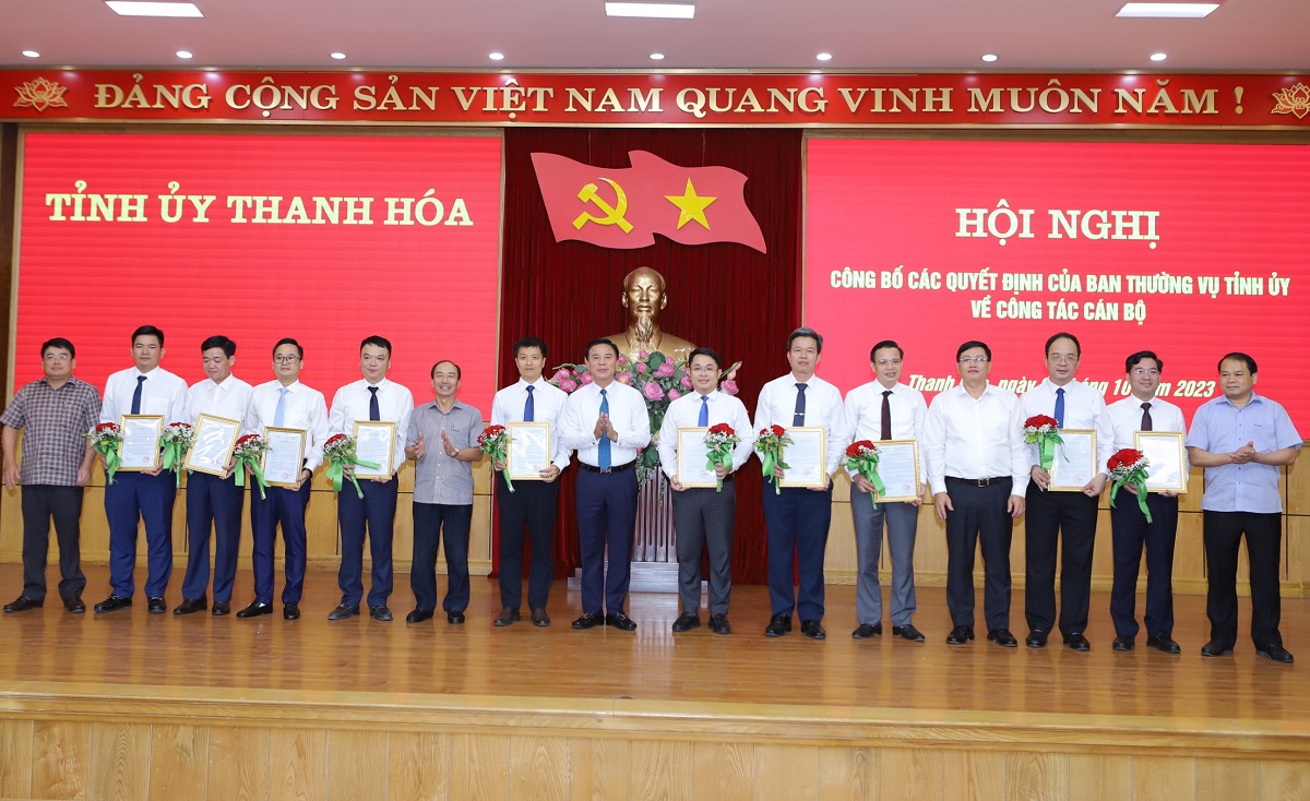 Thư ký Bí thư Tỉnh ủy Thanh Hóa giữ chức Phó chánh Văn phòng - Ảnh 1.